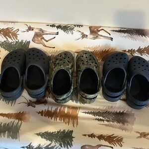 3 Pair of Toddler Boy Crocs
